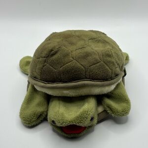 Folkmanis Puppet Baby Green Turtle Realistic Full Body Plush 8"